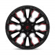 ALU disky Fuel Fuel D823 FLAME disk 22x12 6x139.7 106.1 ET-44, Gloss black | race-shop.cz