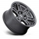 ALU disky Fuel Fuel D838 SLAYER disk 17x8.5 5x127 71.5 ET1, Matte gunmetal | race-shop.cz