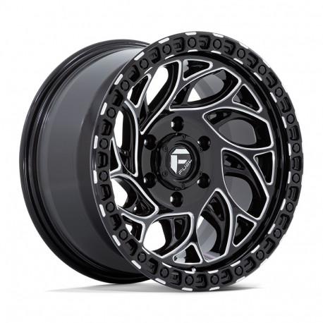 ALU disky Fuel Fuel D840 RUNNER OR disk 17x9 5x127 71.5 ET-12, Gloss black | race-shop.cz