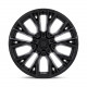 ALU disky Fuel Fuel D847 REBAR disk 20x10 5x139.7 78.1 ET-18, Black | race-shop.cz