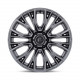 ALU disky Fuel Fuel D848 REBAR disk 17x9 6x114.3 66.06 ET1, Matte gunmetal | race-shop.cz