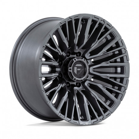 ALU disky Fuel Fuel D848 REBAR disk 20x10 8x170 125.1 ET-18, Matte gunmetal | race-shop.cz
