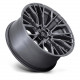 ALU disky Fuel Fuel D848 REBAR disk 20x9 6x139.7 106.1 ET1, Matte gunmetal | race-shop.cz