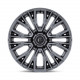 ALU disky Fuel Fuel D848 REBAR disk 20x9 6x139.7 106.1 ET20, Matte gunmetal | race-shop.cz