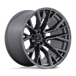 Fuel D848 REBAR disk 22x12 5x127 71.5 ET-44, Matte gunmetal
