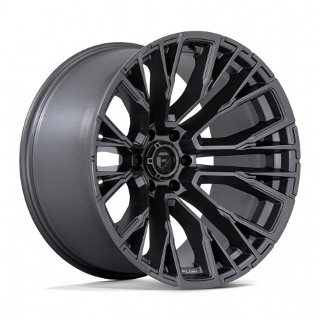 ALU disky Fuel Fuel D848 REBAR disk 22x12 6x135 87.1 ET-44, Matte gunmetal | race-shop.cz