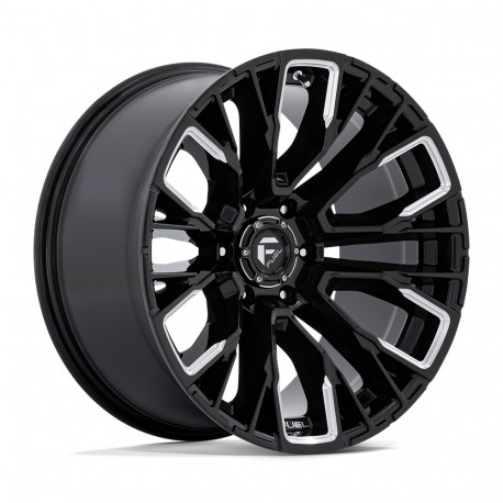 ALU disky Fuel Fuel D849 REBAR disk 17x9 6x120 67.06 ET1, Gloss black | race-shop.cz