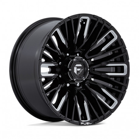 ALU disky Fuel Fuel D849 REBAR disk 20x10 8x170 125.1 ET-18, Gloss black | race-shop.cz