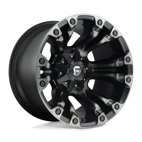 ALU disky Fuel Fuel D851 VAPOR disk 20x9 5x114.3/5x120 72.56 ET35, Matte black | race-shop.cz