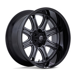 Fuel DARKSTAR disk 20x10 5x114.3/5x127 78.1 ET-18, Matte gunmetal