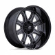 ALU disky Fuel Fuel DARKSTAR disk 20x10 8x165.1 125.1 ET-18, Matte gunmetal | race-shop.cz