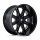 ALU disky Fuel Fuel DARKSTAR disk 20x10 5x127/5x135 87.1 ET-18, Gloss black | race-shop.cz