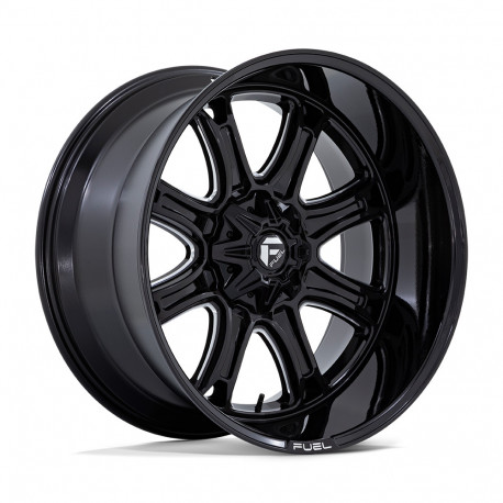 ALU disky Fuel Fuel DARKSTAR disk 20x10 8x165.1 125.1 ET-18, Gloss black | race-shop.cz