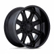 ALU disky Fuel Fuel DARKSTAR disk 20x10 5x114.3/5x127 78.1 ET-18, Matte black | race-shop.cz