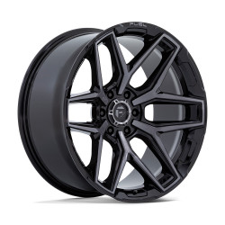 Fuel FLUX disk 22x10 6x135 87.1 ET-18, Gloss black