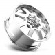 ALU disky Fuel Fuel MoNe DE09 FF09D disk 24x8.25 8x210 154.3 ET105, Silver | race-shop.cz