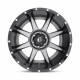 ALU disky Fuel Fuel D238 RAMPAGE disk 20x10 8x165.1 125.1 ET-19, Matte gun metal | race-shop.cz
