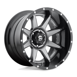 Fuel D238 RAMPAGE disk 22x12 5x127 78.1 ET-44, Matte gun metal