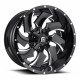 ALU disky Fuel Fuel D239 CLEAVER disk 24x16 5x127/5x139.7 87.1 ET-99, Gloss black | race-shop.cz