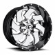 ALU disky Fuel Fuel D240 CLEAVER disk 20x10 8x165.1 125.1 ET-19, Chrome | race-shop.cz