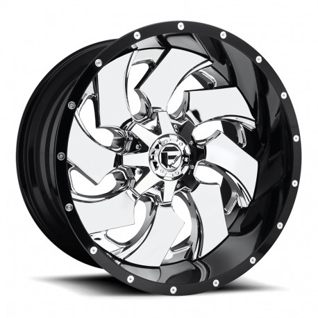 ALU disky Fuel Fuel D240 CLEAVER disk 20x9 8x170 125.1 ET20, Chrome | race-shop.cz