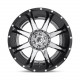 ALU disky Fuel Fuel D247 RAMPAGE disk 20x10 8x180 124.2 ET-19, Chrome | race-shop.cz