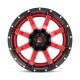 ALU disky Fuel Fuel D250 MAVERICK disk 22x12 6x135/6x139.7 106.1 ET-44, Gloss red | race-shop.cz