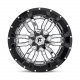 ALU disky Fuel Fuel D270 SLEDGE disk 20x10 6x135/6x139.7 106.1 ET-18, Chrome | race-shop.cz
