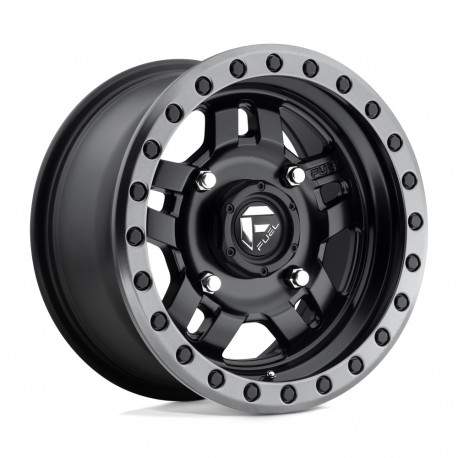 ALU disky Fuel Fuel UTV D557 ANZA disk 15x7 4x156 132 ET13, Matte black | race-shop.cz
