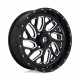 ALU disky Fuel Fuel UTV D581 TRITON disk 20x7 4x156 132 ET13, Gloss black | race-shop.cz
