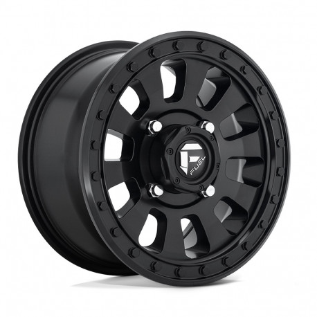 ALU disky Fuel Fuel UTV D630 TACTIC disk 15x7 4x137 110.1 ET38, Matte black | race-shop.cz
