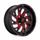 ALU disky Fuel Fuel UTV D642 KOMPRESSOR disk 18x7 4x137 110.1 ET13, Gloss black | race-shop.cz