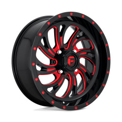 Fuel UTV D642 KOMPRESSOR disk 18x7 4x137 110.1 ET13, Gloss black