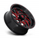 ALU disky Fuel Fuel UTV D642 KOMPRESSOR disk 18x7 4x137 110.1 ET13, Gloss black | race-shop.cz