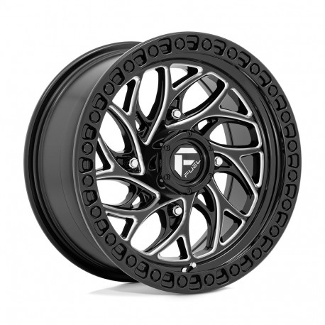 ALU disky Fuel Fuel UTV D741 RUNNER disk 15x7 4x156 132 ET10, Gloss black | race-shop.cz