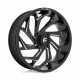 ALU disky Fuel Fuel UTV D753 REACTION disk 22x7 4x137 110.1 ET0, Gloss black | race-shop.cz