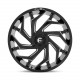 ALU disky Fuel Fuel UTV D753 REACTION disk 22x7 4x137 110.1 ET0, Gloss black | race-shop.cz