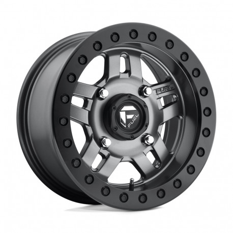ALU disky Fuel Fuel UTV D918 ANZA BEADLOCK disk 15x7 4x156 132 ET13, Matte gun metal | race-shop.cz