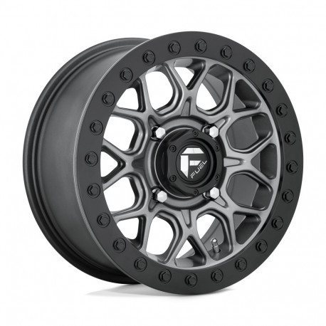 ALU disky Fuel Fuel UTV D919 TECH BEADLOCK disk 15x7 4x156 132 ET38, Matte gun metal | race-shop.cz