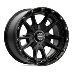 KMC KM100 SYNC disk 17x9 5x127/5x139.7 78.1 ET18, Satin black