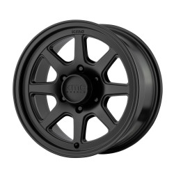 KMC KM301 TURBINE disk 15x8 5x114.3 83.06 ET-19, Satin black