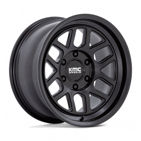 ALU disky KMC KMC KM446 MESA FORGED MONeBLOCK disk 17x8.5 6x139.7 106.1 ET-10, Satin black | race-shop.cz