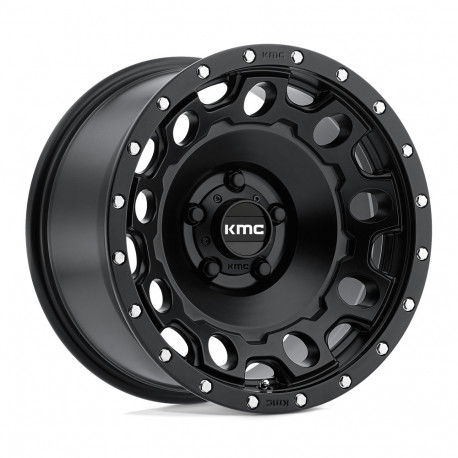 ALU disky KMC KMC KM529 HOLESHOT disk 17x8.5 5x120 72.56 ET34, Satin black | race-shop.cz