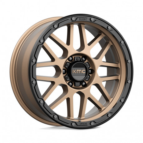 ALU disky KMC KMC KM535 GRENADE OFF-ROAD disk 20x9 6x139.7 106.1 ET18, Matte bronze | race-shop.cz