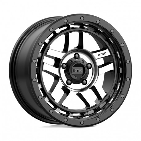 ALU disky KMC KMC KM540 RECON disk 18x8.5 5x150 110.1 ET18, Satin black | race-shop.cz
