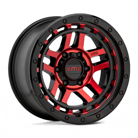 ALU disky KMC KMC KM540 RECON disk 18x8.5 6x139.7 106.1 ET0, Gloss black | race-shop.cz