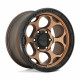 ALU disky KMC KMC KM541 DIRTY HARRY disk 17x9 5x127 71.5 ET-12, Matte bronze | race-shop.cz