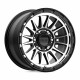 ALU disky KMC KMC KM542 IMPACT disk 17x9 6x114.3 66.06 ET18, Satin black | race-shop.cz