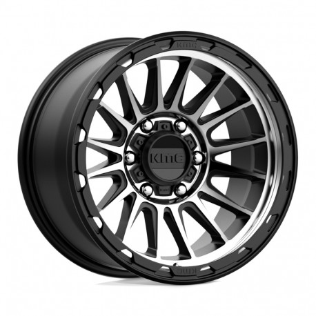 ALU disky KMC KMC KM542 IMPACT disk 17x9 6x139.7 106.1 ET-12, Satin black | race-shop.cz