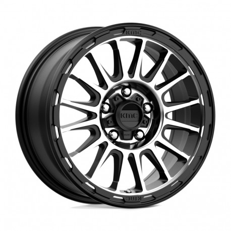 ALU disky KMC KMC KM542 IMPACT disk 18x9 5x127 71.5 ET0, Satin black | race-shop.cz